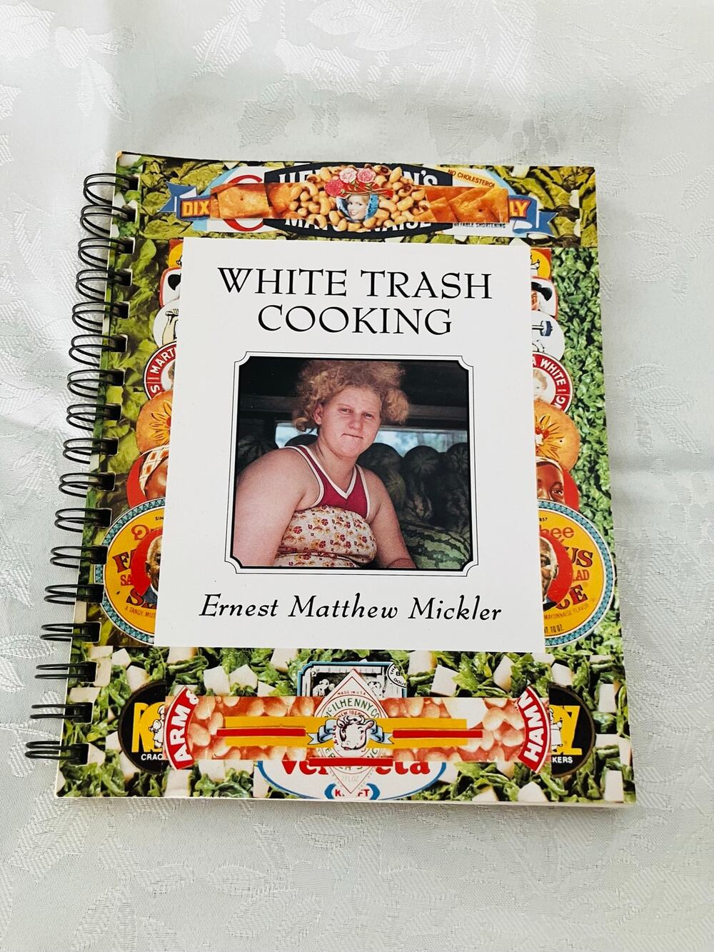 White Trash Cooking Ernest Matthew Mickler 1986 Spiral Bound Southern Cookbook